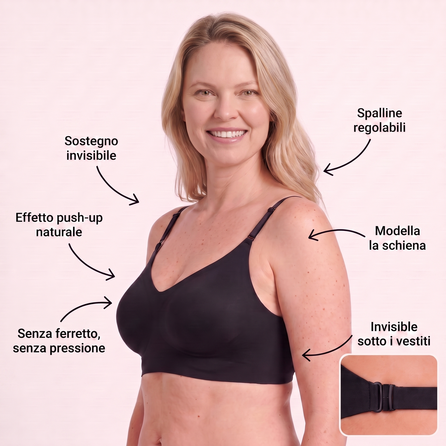 Reggiseno Push-Up Invisibile